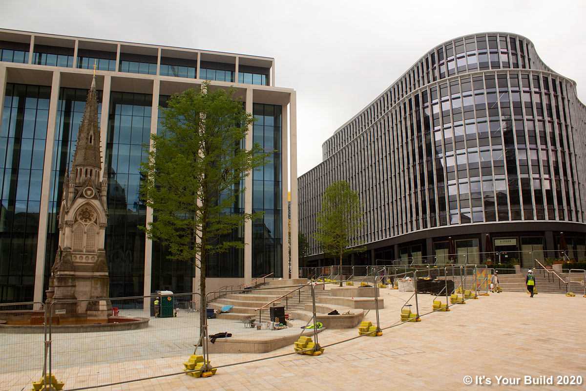 Birmingham, Chamberlain Square is Close to Re-Opening